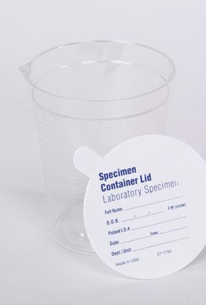 Medegen Gent-L-Kare Non- Sterile Specimen Containers Case 02267 By Medegen Medi