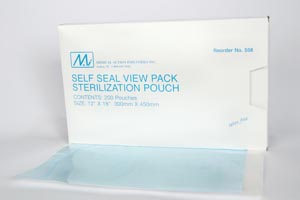 Medical Action View Pack Self-Seal Pouches Case 558 By Medical Action Industries