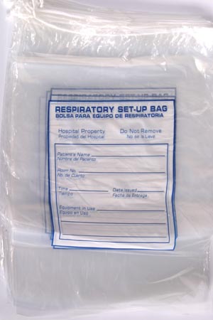 Rd Plastics Respiratory Care Set-Up Bags Case G113 By Rd Plastics Co.