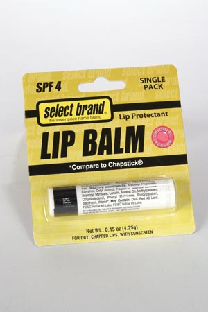 Saj Select Brand Lip Balm Case 4890091 By Saj Distributors 