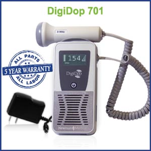 Newman Digidop Handheld Doppler Probes Box Dd-701-D3 By Newman Medical