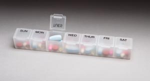 Tech-Medium Pill Dispenser Each 6347 By Dukal 