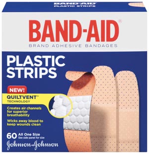J&J Band-Aid Plastic Adhesive Bandages Case 005635 By Johnson & Johnson Consume
