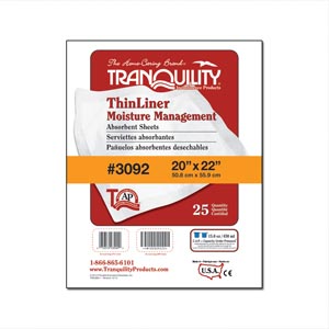 Principle Business Tranquility Thinliner Moisture Management Sheets Case 3092 B