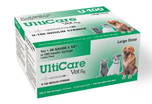 Ultimed Ultricare Vetrx Diabetes Care Insulin Syringes Box 08210 By Ultimed 