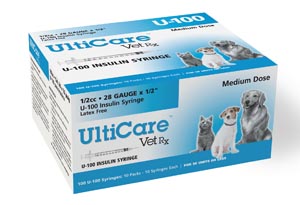 Ultimed Ultricare Vetrx Diabetes Care Insulin Syringes Box 08250 By Ultimed 