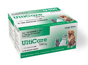 Ultimed Ultricare Vetrx Diabetes Care Insulin Syringes Box 09210 By Ultimed 