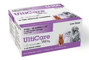 Ultimed Ultricare Vetrx Diabetes Care Insulin Syringes Box 09230 By Ultimed 
