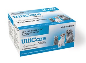 Ultimed Ultricare Vetrx Diabetes Care Insulin Syringes Box 09250 By Ultimed 