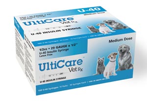 Ultimed Ultricare Vetrx Diabetes Care Insulin Syringes Box 09260 By Ultimed 