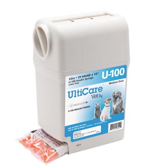 Ultimed Ultricare Vetrx Diabetes Care Insulin Syringes Box 07251 By Ultimed 