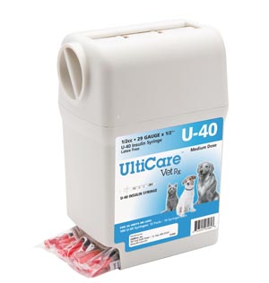 Ultimed Ultricare Vetrx Diabetes Care Insulin Syringes Box 07260 By Ultimed 