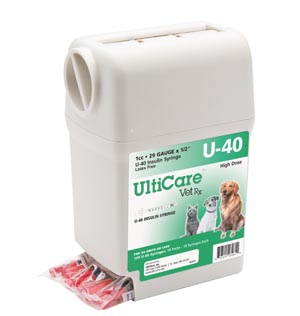 Ultimed Ultricare Vetrx Diabetes Care Insulin Syringes Box 07261 By Ultimed 