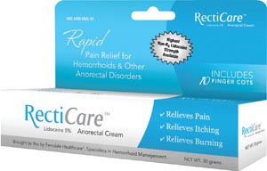 Ferndale Recticare Anorectal Cream Each 0892-30 By Ferndale Laboratories 