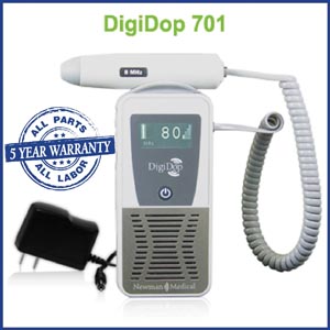 Newman Digidop Handheld Doppler Probes Box Dd-701-D8 By Newman Medical