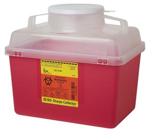BD Multi-Use Nestable Sharps Collectors Case 305456 By BD Medical 