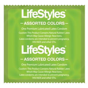 Ansell Lifestyles� Lubricated Condoms Case 5300 By Ansell