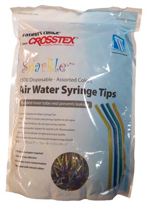 Crosstex Sparkle Disposable Air Water Syringe Tips Bag Bcsawsb By Crosstex Inter