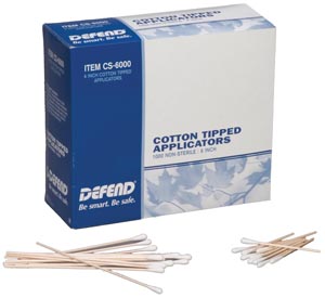 Mydent Defend Cotton Tip Applicators Box Cs-3000 By Mydent