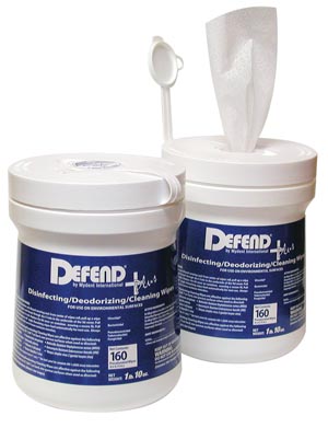 Mydent Defend+Plus Disinfecting/Deodorizing/ Cleaning Wipes Case So-9000 By Myde