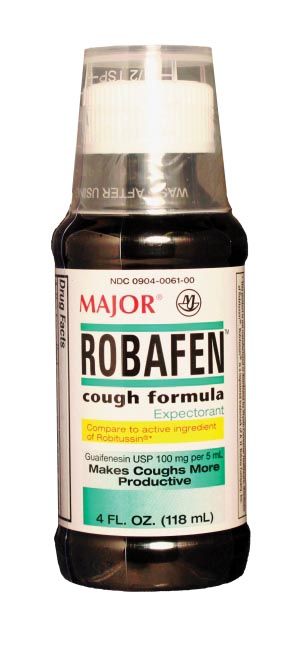 Major Cold & Cough Robafen, 120mL, Unboxed, Compare to Robitussin�, NDC# 00904