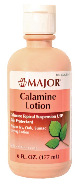 Major First Aid Calamine Lotion, 177ml, NDC# 00904-2533-21 Each 700174 By Major 