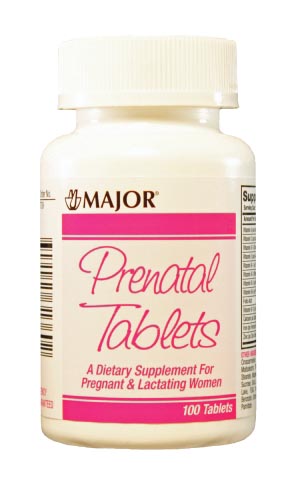 Major Prenatal Tablets, 100s, Compare to Stuartnatal, NDC# 00904-5313-60 Multiv