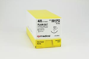 CP Medical Plain Gut Absorbable Suture Box 591Pg By CP Medical 