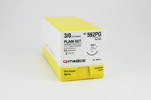 CP Medical Plain Gut Absorbable Suture Box 592Pg By CP Medical 