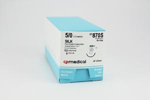CP Medical Natural Silk Non-Absorbable Suture Box 870S By CP Medical 