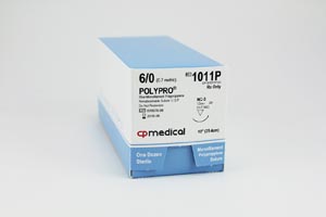 CP Medical Polypro� Non-Absorbable Suture Box 1011P By CP Medical 