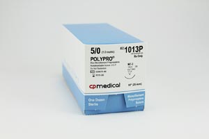 CP Medical Polypro� Non-Absorbable Suture Box 1013P By CP Medical 