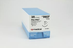 CP Medical Polypro� Non-Absorbable Suture Box 8665P By CP Medical 