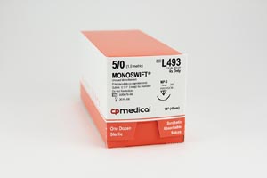 CP Medical Monoswift� Absorbable Suture Box L493 By CP Medical 