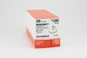 CP Medical Monoswift� Absorbable Suture Box L942 By CP Medical 